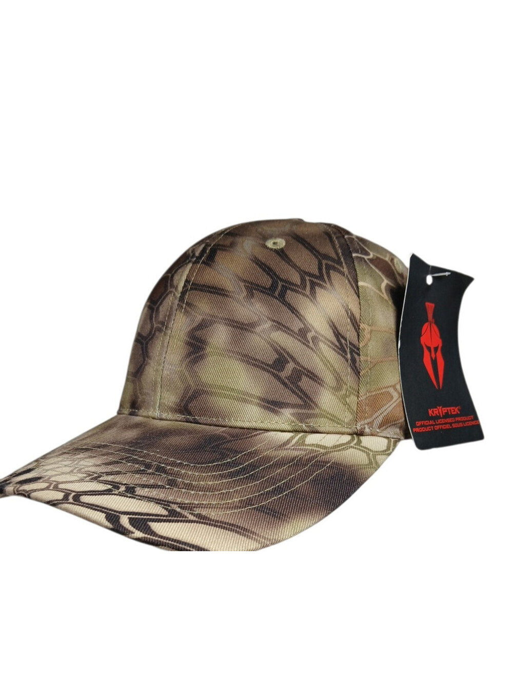 Mens Kriyptek 3D Effect Camo Hunting Shooting Richardson Label Strapback Hat Cap
